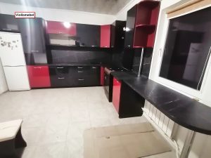 чёрно-красная кухня от viollamebel 